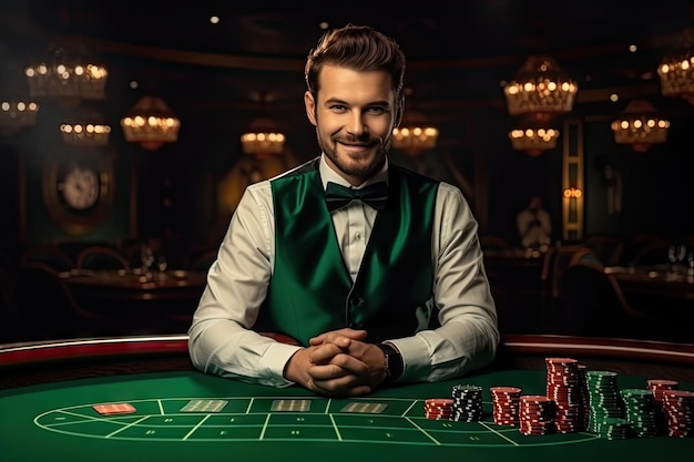 Live dealer casino studio
